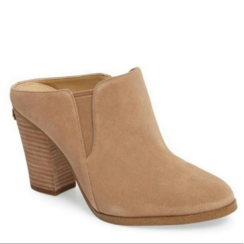 Michael Kors Leather Braden Closed Toe Mules